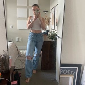 Abercrombie & Fitch The ‘90s Relaxed Jean High Rise size 29/8 regular length